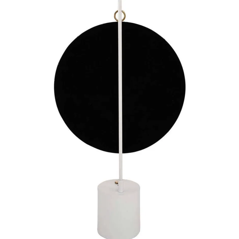 Wohnen Design Tischspiegel in Weiß mit Gold - Tihano