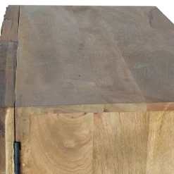 Wohnen Design Türen-Kommode aus Mangoholz rustikal - Lacid