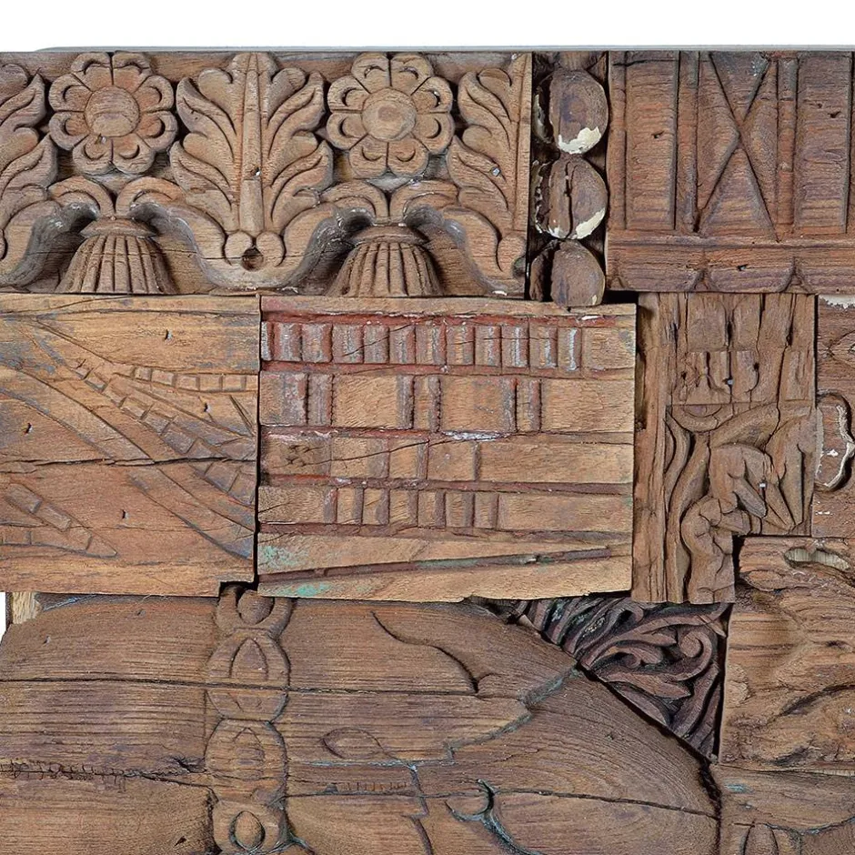 Wohnen Design Türen-Kommode aus Mangoholz rustikal - Lacid