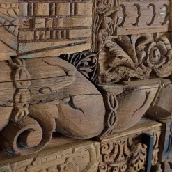 Wohnen Design Türen-Kommode aus Mangoholz rustikal - Lacid