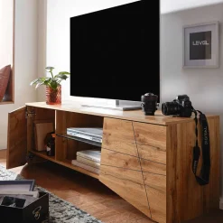 Wohnen Design TV Board in Eiche Optik - Senba