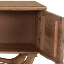 Wohnen Design TV Lowboard aus Akazie Massivholz - Endra