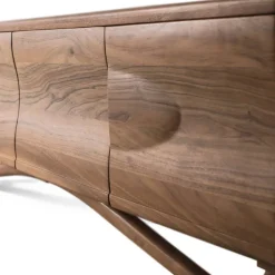 Wohnen Design TV Lowboard aus Akazie Massivholz - Endra