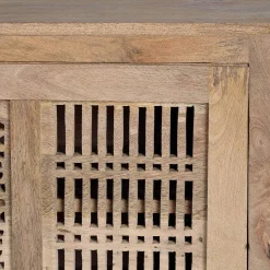 Design TV Lowboard aus Mangobaum Massivholz - Valuta^Wohnen Clearance