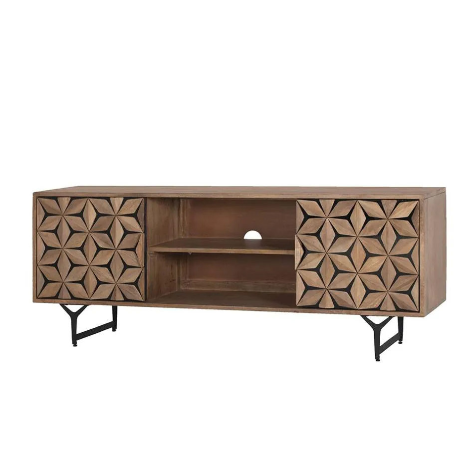 Wohnen Design TV Lowboard mit toller Frontgestaltung - Omany