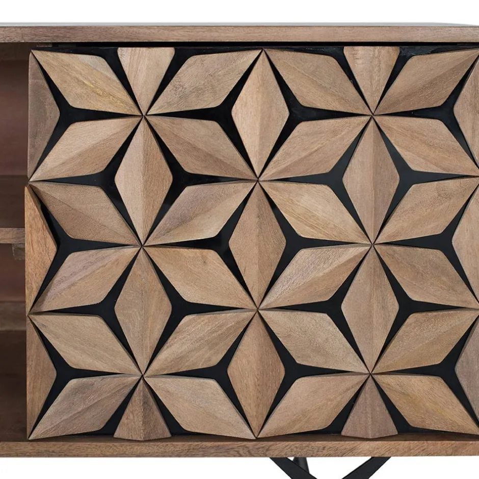 Wohnen Design TV Lowboard mit toller Frontgestaltung - Omany