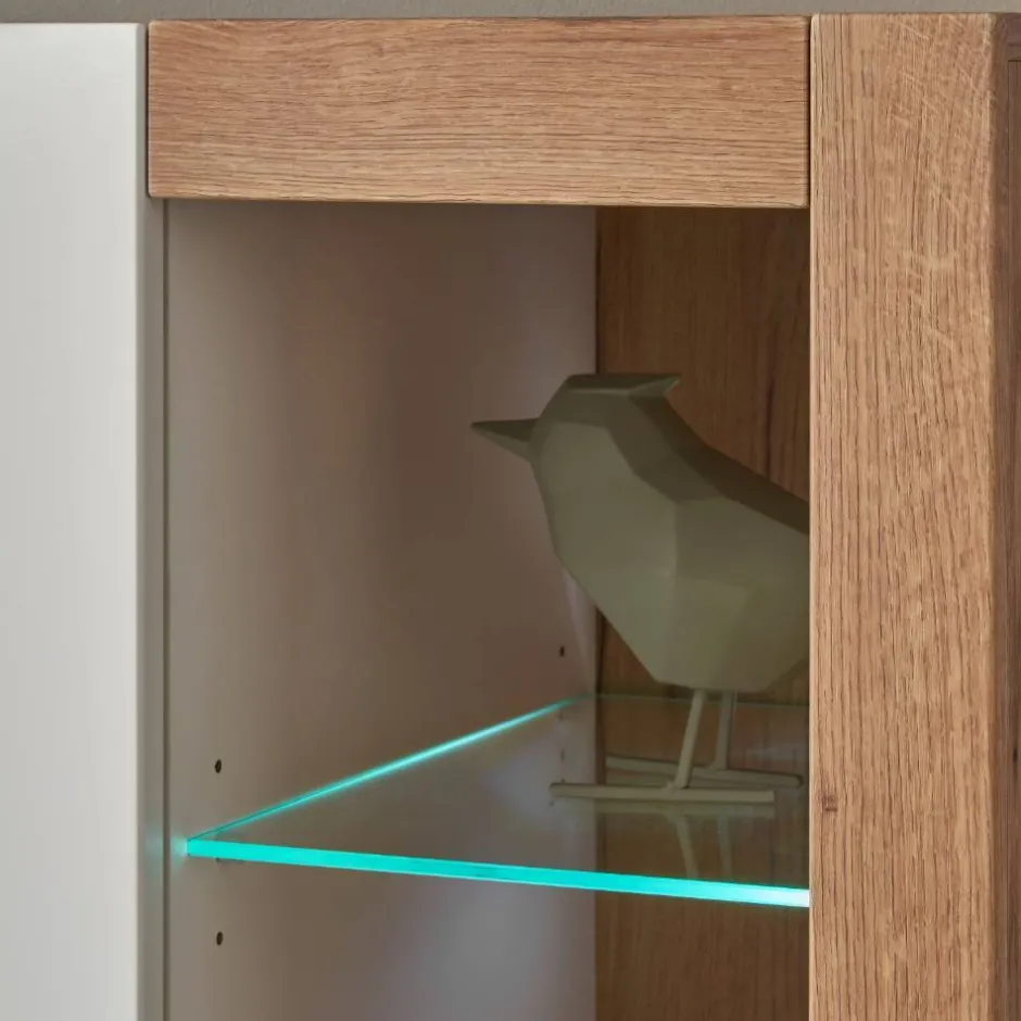 Design TV-Lowboard mit vier offenen Fächern - Adejano^Wohnen Discount