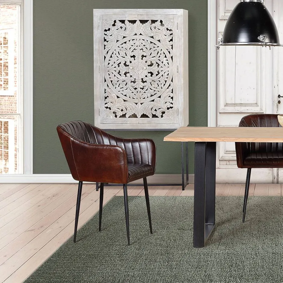 Design Vintageschrank in White Wash Mangoholz - Fudorus^Wohnen Outlet