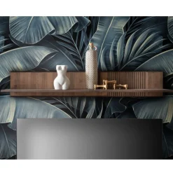 Design Wandboard in Braun geölt - Malawi^Wohnen Discount