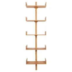 Design Wandregal aus Bambus in Natur - Rasfera^Wohnen New