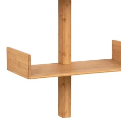 Design Wandregal aus Bambus in Natur - Rasfera^Wohnen New