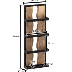 Design Wandregal mit vier Ablagen - Heraklion^Wohnen