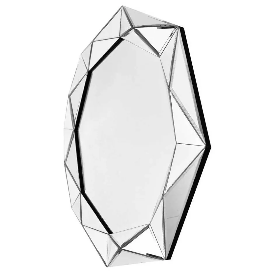 Design Wandspiegel in polygoner Form - Pilot^Wohnen Outlet