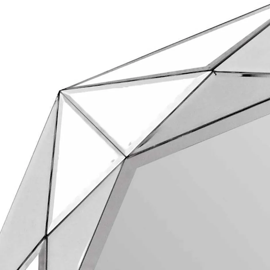 Design Wandspiegel in polygoner Form - Pilot^Wohnen Outlet