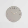 Design Wanduhr in Taupe - Cardini^Wohnen Outlet