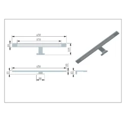 Design Waschtisch Set mit schwarzem Becken - Crystoga (zweiteilig)^Wohnen New