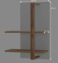 Design Wohnkombination mit Licht - Caldri (dreiteilig)^Wohnen