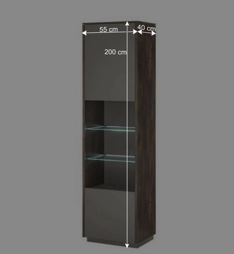 Wohnen Design Wohnwandmöbel Set - Mundo (fünfteilig)