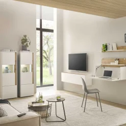 Wohnen Design Wohnzimmer Möbel-Kombination - Nonessia (fünfteilig)