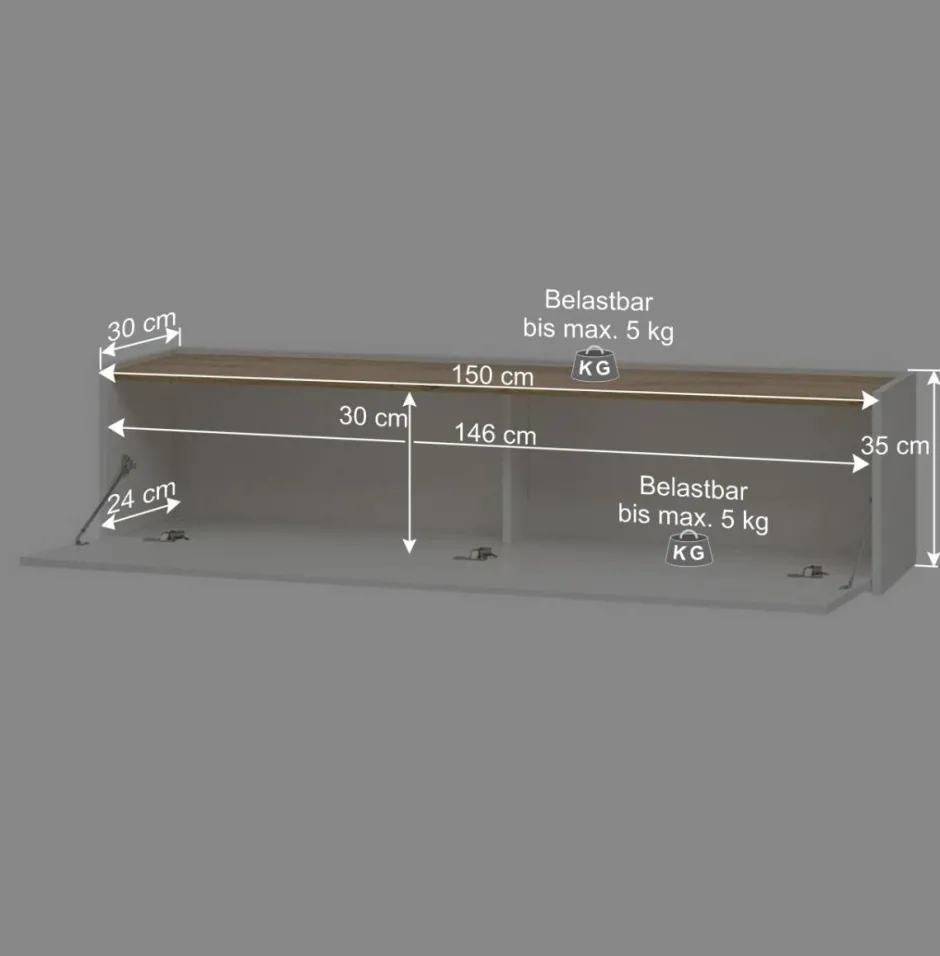 Wohnen Design Wohnzimmer Möbel-Kombination - Nonessia (fünfteilig)