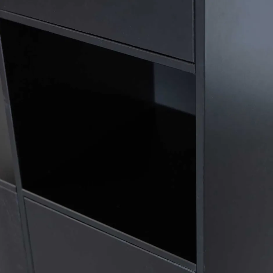 Design Wohnzimmerschrank links abgerundet - Niwidus^Wohnen Online