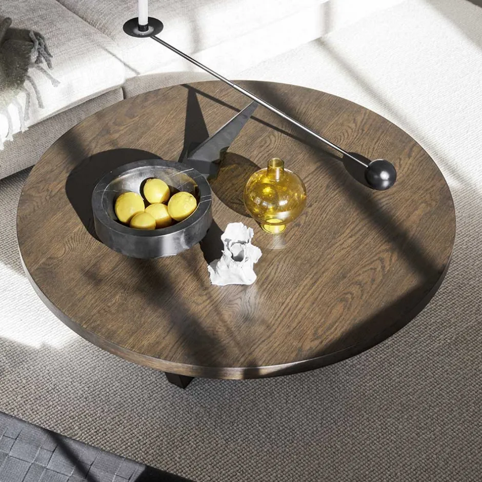 Wohnen Design Wohnzimmertisch in Braun - Cazama