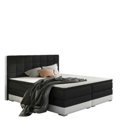 Wohnen Designbett in Schwarzbraun und Weiß - Crocodile