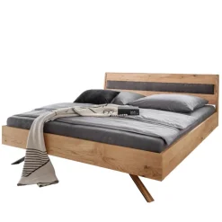 Wohnen Designbett in Wildeiche - Mutsu