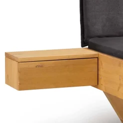 Designbett mit Holzkufen aus Kiefer gelaugt - Ravilon^Wohnen Outlet