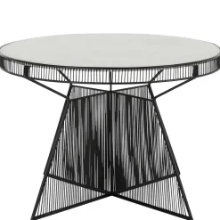 Designer Couchtisch mit Marmorplatte - Imraca^Wohnen Sale