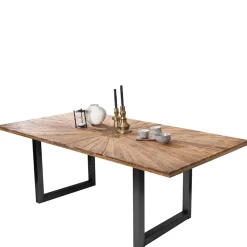 Designer Esstisch aus Recyclingholz Teak - Lolly^Wohnen New