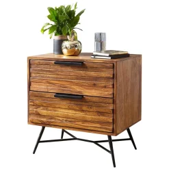 Wohnen Designer Nachtkommode mit 60 cm Breite - Dicna