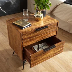 Wohnen Designer Nachtkommode mit 60 cm Breite - Dicna