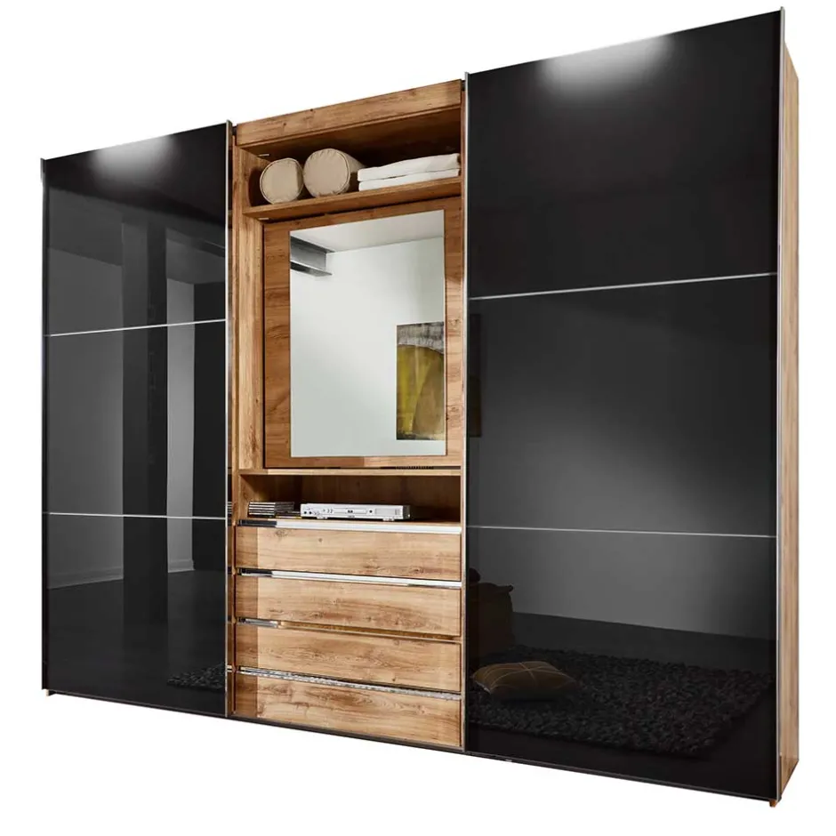 Wohnen Designer Schlafzimmerschrank mit viel Funktion - Hectos