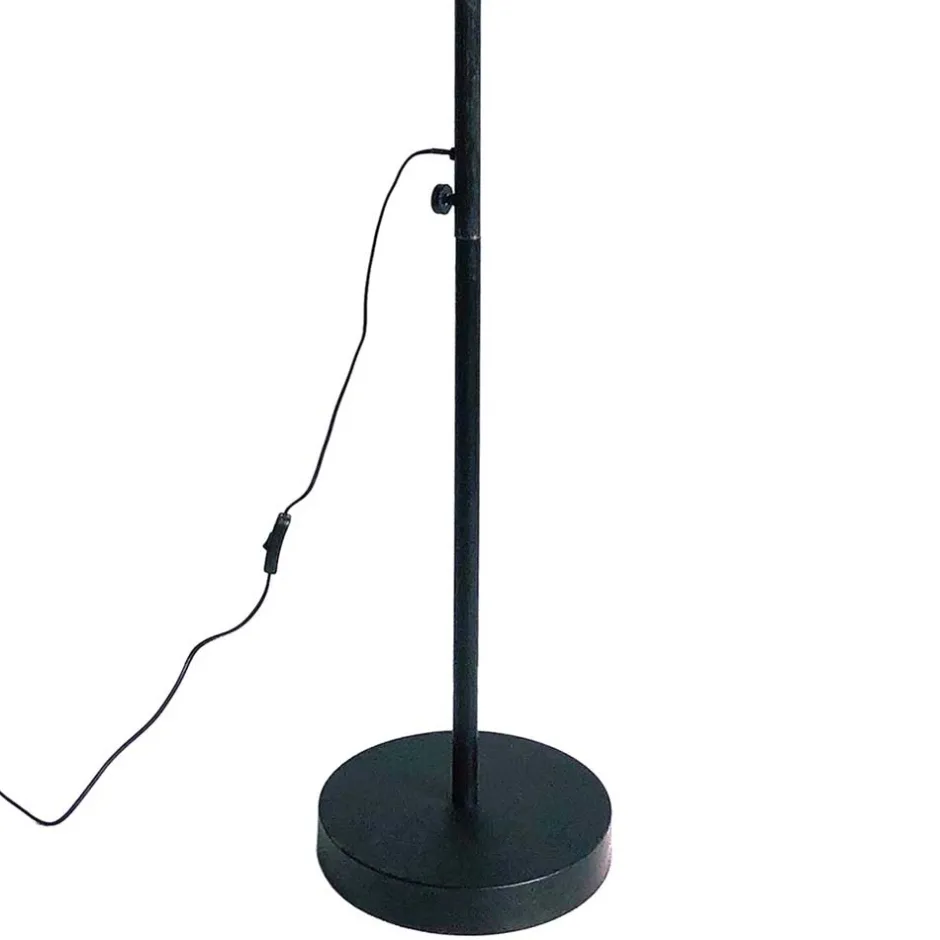 Designer Stehlampe in Schwarz & Messingfarben - Milana^Wohnen Sale