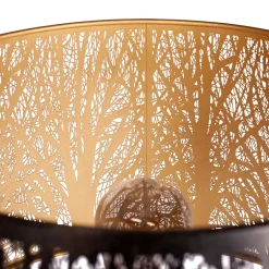 Designer Stehlampe in Schwarz & Messingfarben - Milana^Wohnen Sale