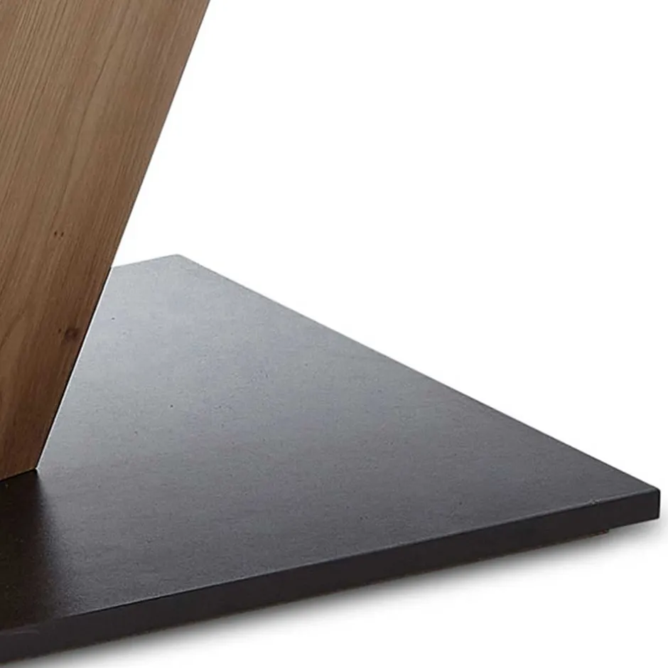 Wohnen Designer Säulentisch in Wildeiche NB - Craig