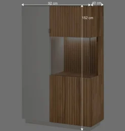 Designer TV Wohnwand in Weiß - Miloris (dreiteilig)^Wohnen Sale