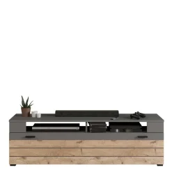 Designer Wohnwand Möbel 320 cm breit - Scarlett (dreiteilig)^Wohnen