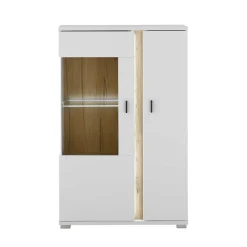 Designer Wohnwand mit LED Beleuchtung - Racelyn (vierteilig)^Wohnen Sale