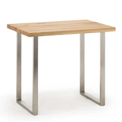 Wohnen Designer 120x80 Bartisch aus Wildeiche - Alamo