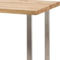 Wohnen Designer 120x80 Bartisch aus Wildeiche - Alamo