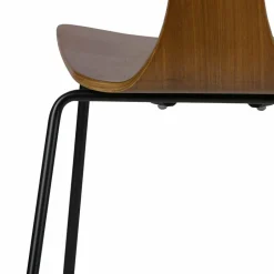 Wohnen Designerstuhl Set Anoria stapelbar (2er Set)