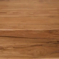 Wohnen Design-Esstisch aus Altholz Teak - Canarie