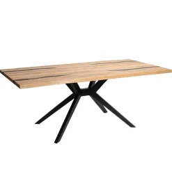 Wohnen Design-Esstisch mit Baumkanten - Slavidra