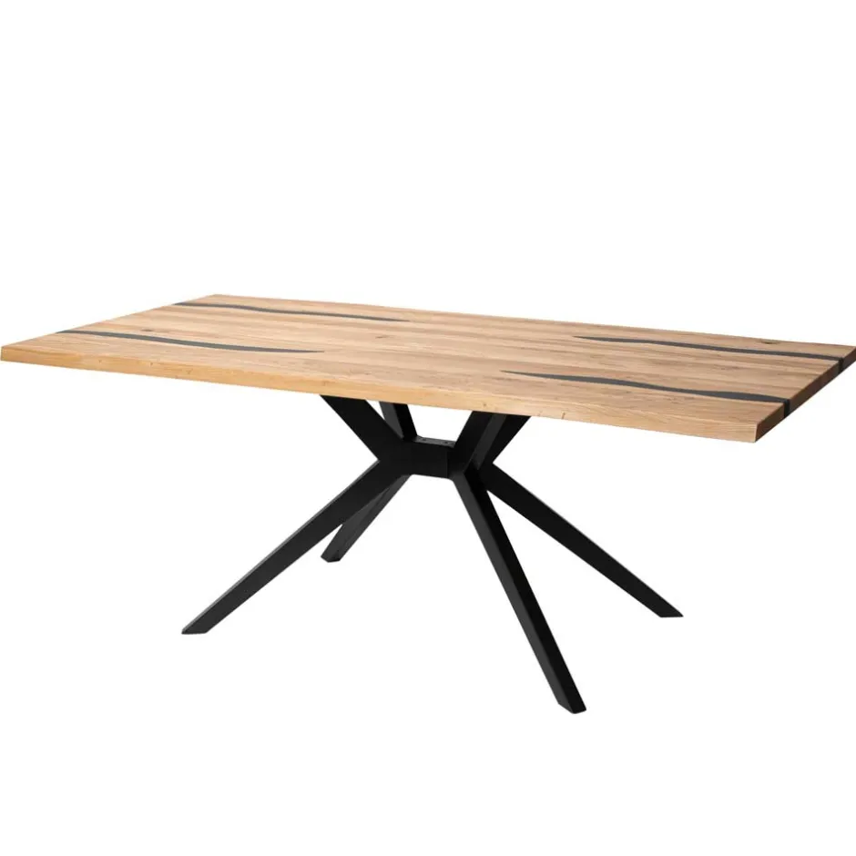 Wohnen Design-Esstisch mit Baumkanten - Slavidra