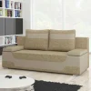 Design-Schlafcouch in Beige Material Mix - Andiamo^Wohnen Hot