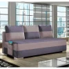 Design-Schlafsofa in Mauve und Altrosa - Mamboria^Wohnen New