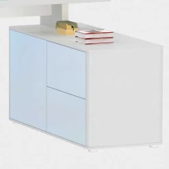 Designschreibtisch Owiconta in Weiß^Wohnen Clearance