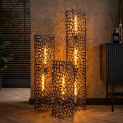 Wohnen Design-Stehlampe in drei Höhen - Stecma